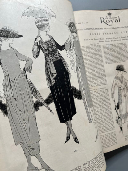 La Mode Illustrée, enero-octubre de 1913 - le Costume Royal/ le Miroir des Modes