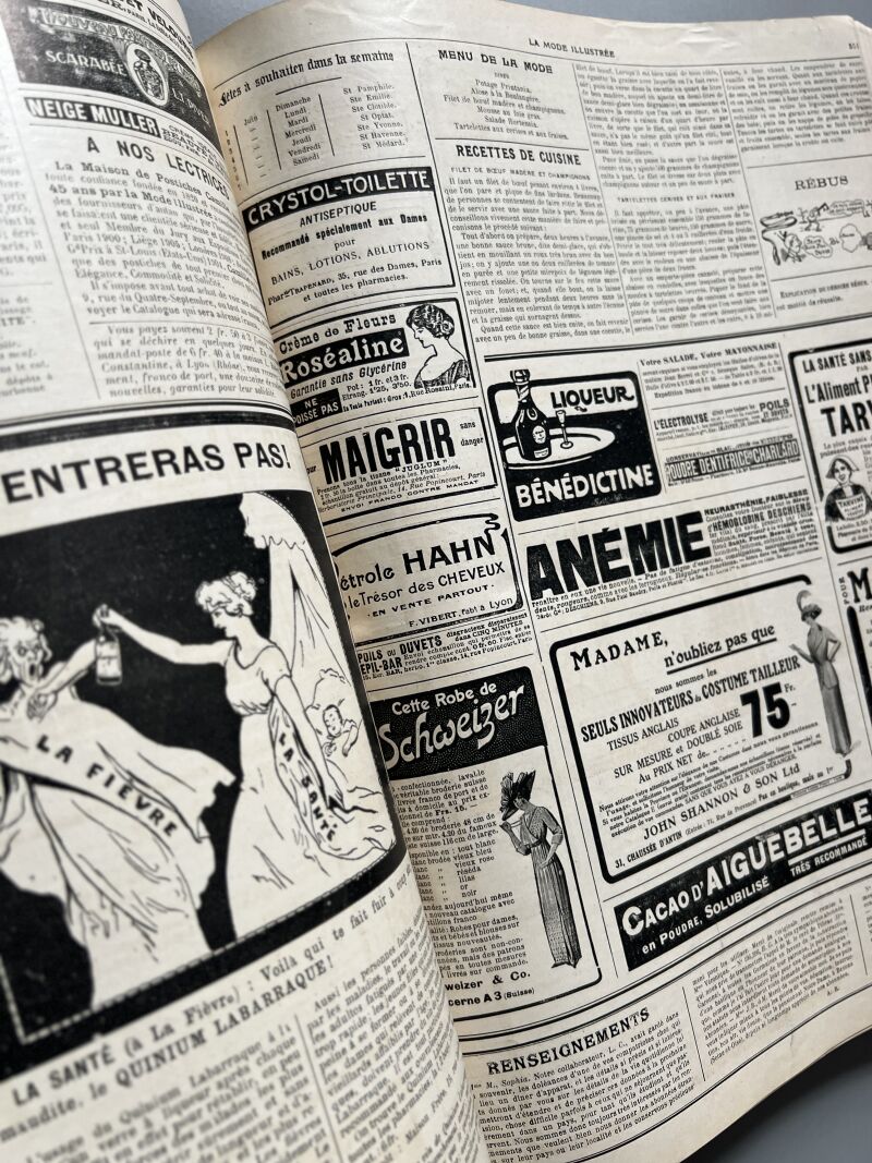 La Mode Illustrée, enero-octubre de 1913 - le Costume Royal/ le Miroir des Modes