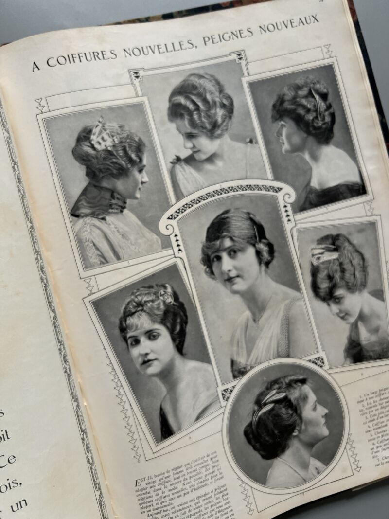 La Mode Illustrée, enero-octubre de 1913 - le Costume Royal/ le Miroir des Modes