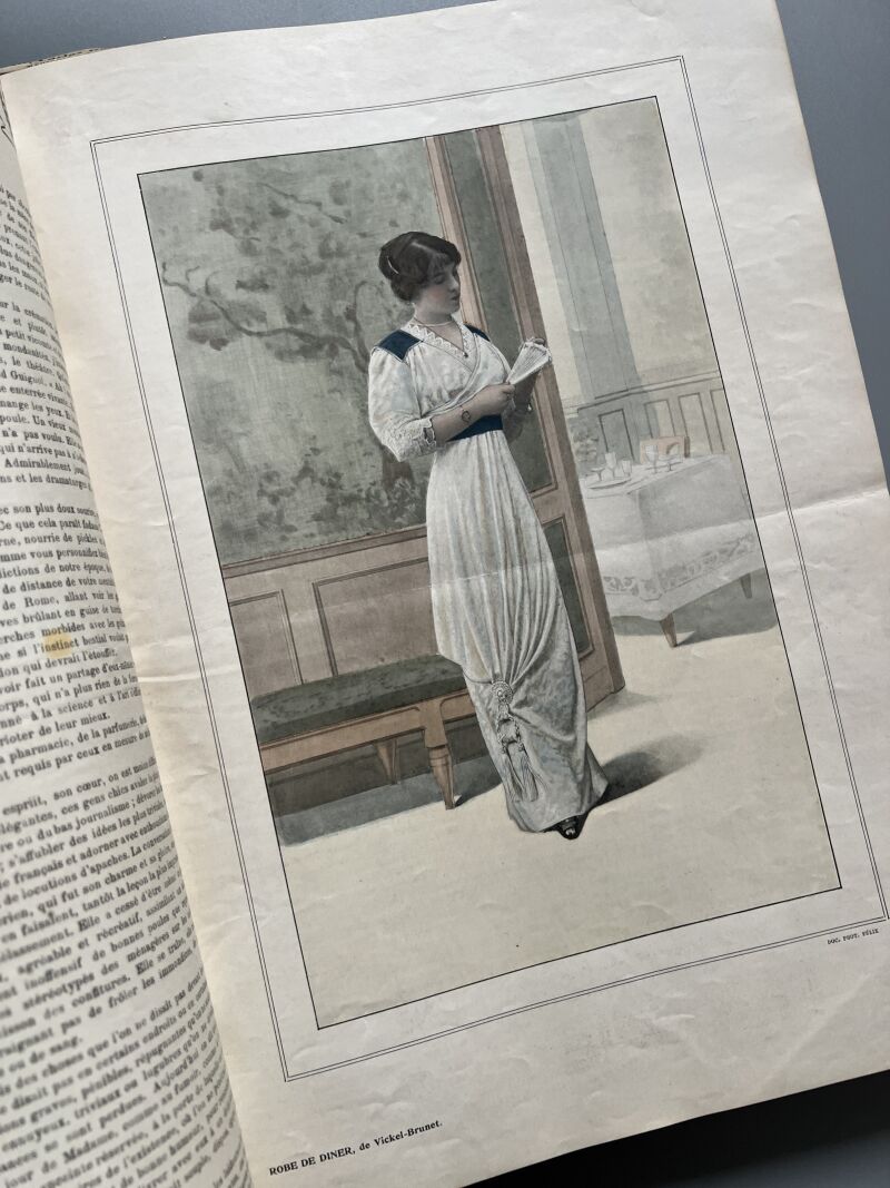 La Mode Illustrée, enero-octubre de 1913 - le Costume Royal/ le Miroir des Modes