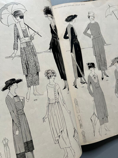 La Mode Illustrée, enero-octubre de 1913 - le Costume Royal/ le Miroir des Modes