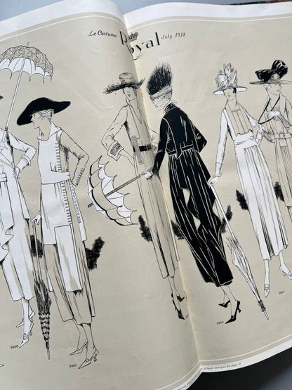 La Mode Illustrée, enero-octubre de 1913 - le Costume Royal/ le Miroir des Modes