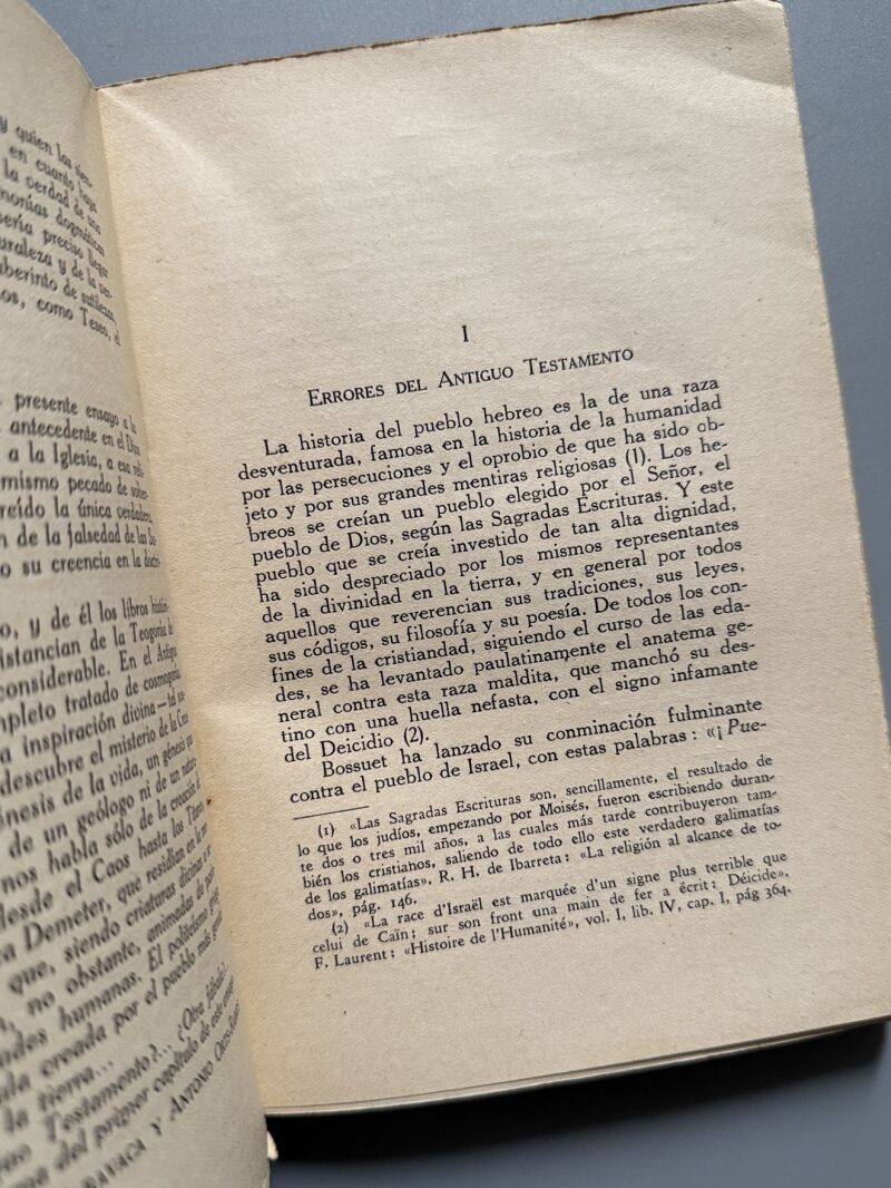 La Iglesia contra el poder civil, F. Caravaca y A. Orts-Ramos - Publicaciones "Mundial", 1932