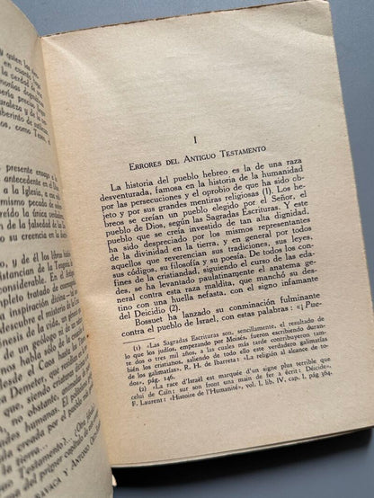 La Iglesia contra el poder civil, F. Caravaca y A. Orts-Ramos - Publicaciones "Mundial", 1932