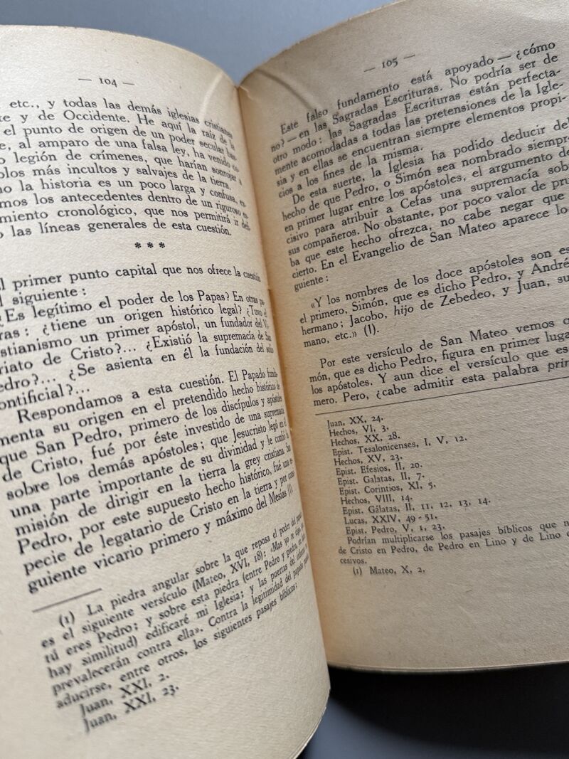 La Iglesia contra el poder civil, F. Caravaca y A. Orts-Ramos - Publicaciones "Mundial", 1932