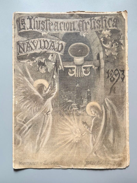 La Ilustración Artística, número especial de Navidad - Montaner y Simón,  1893