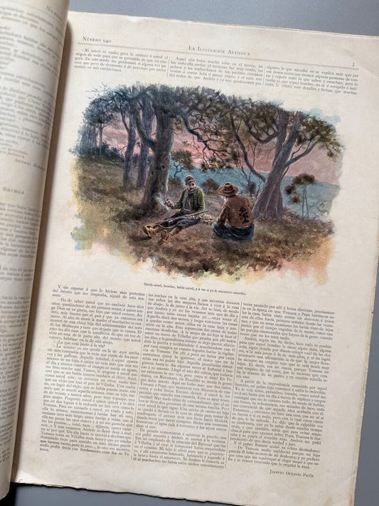La Ilustración Artística, nº940 - Montaner y Simón, 1 de enero de 1900