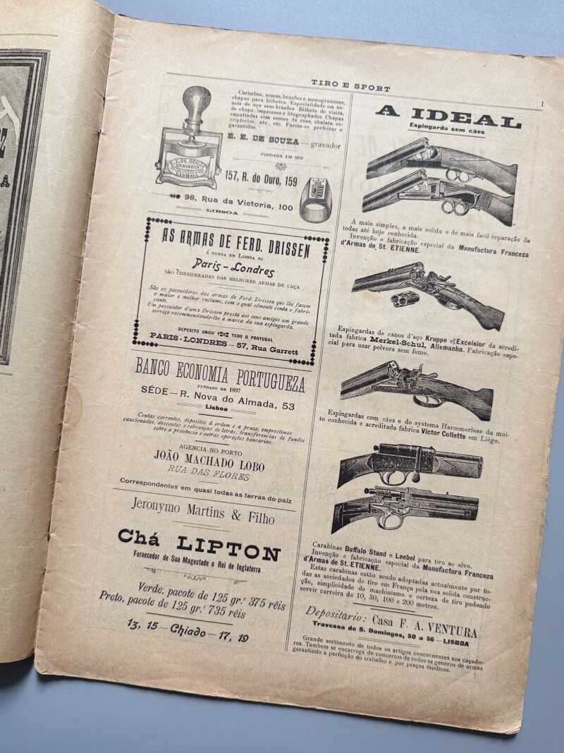 Tiro e Sport, nº275 - Candido Chaves Editor, 30 de enero de 1904