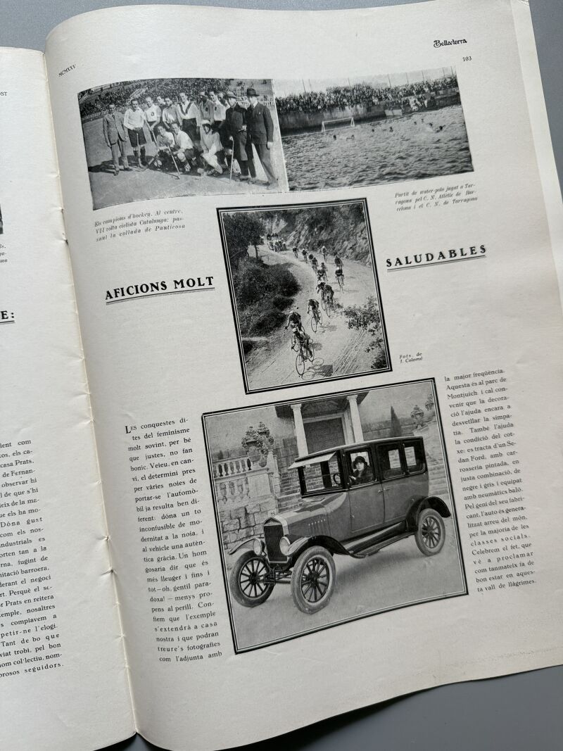 Bella terra - Barcelona, agosto de 1925