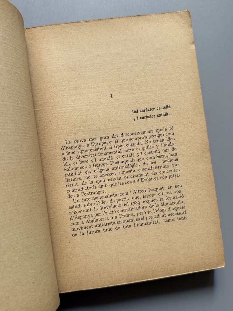 Les idees polítiques den Valentí Almirall, Alexandre Plana - Societat Catalana d'Edicions, ca. 1920