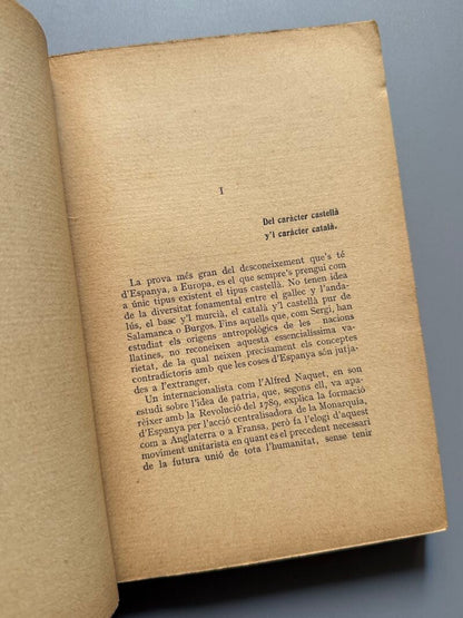 Les idees polítiques den Valentí Almirall, Alexandre Plana - Societat Catalana d'Edicions, ca. 1920