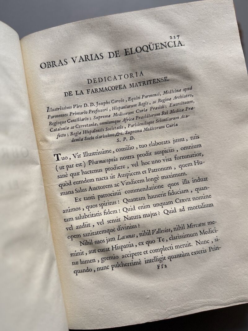 Obras sueltas de Juan de Yriarte. Tomo II - Imprenta de D. Francisco Manuel de Mena, 1774