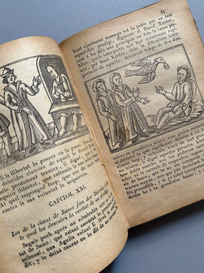 Faules de Isop y de altres famosos autors - Estampa de Torras. San Gervasi, 1885