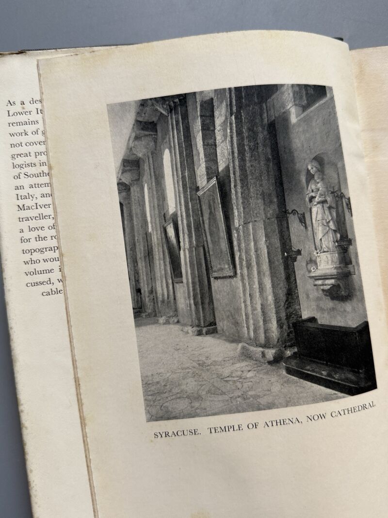 Greek cities in Italy and Sicily, David Randall-Magiver - The Clarendon Press, 1931