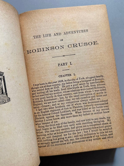 The life and adventures of Robinson Crusoe, Daniel Defoe - S. W. Partridge & Co, ca. 1900