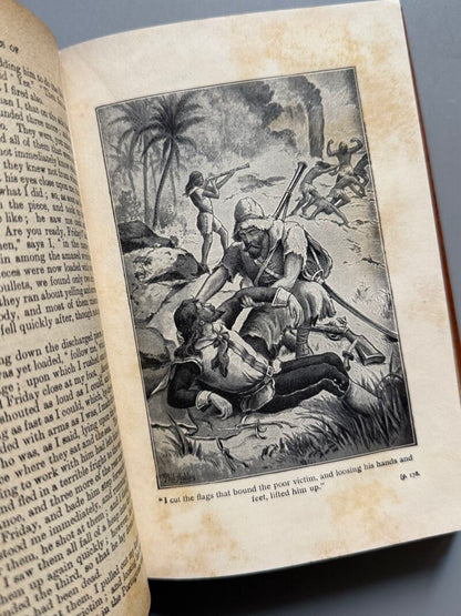 The life and adventures of Robinson Crusoe, Daniel Defoe - S. W. Partridge & Co, ca. 1900