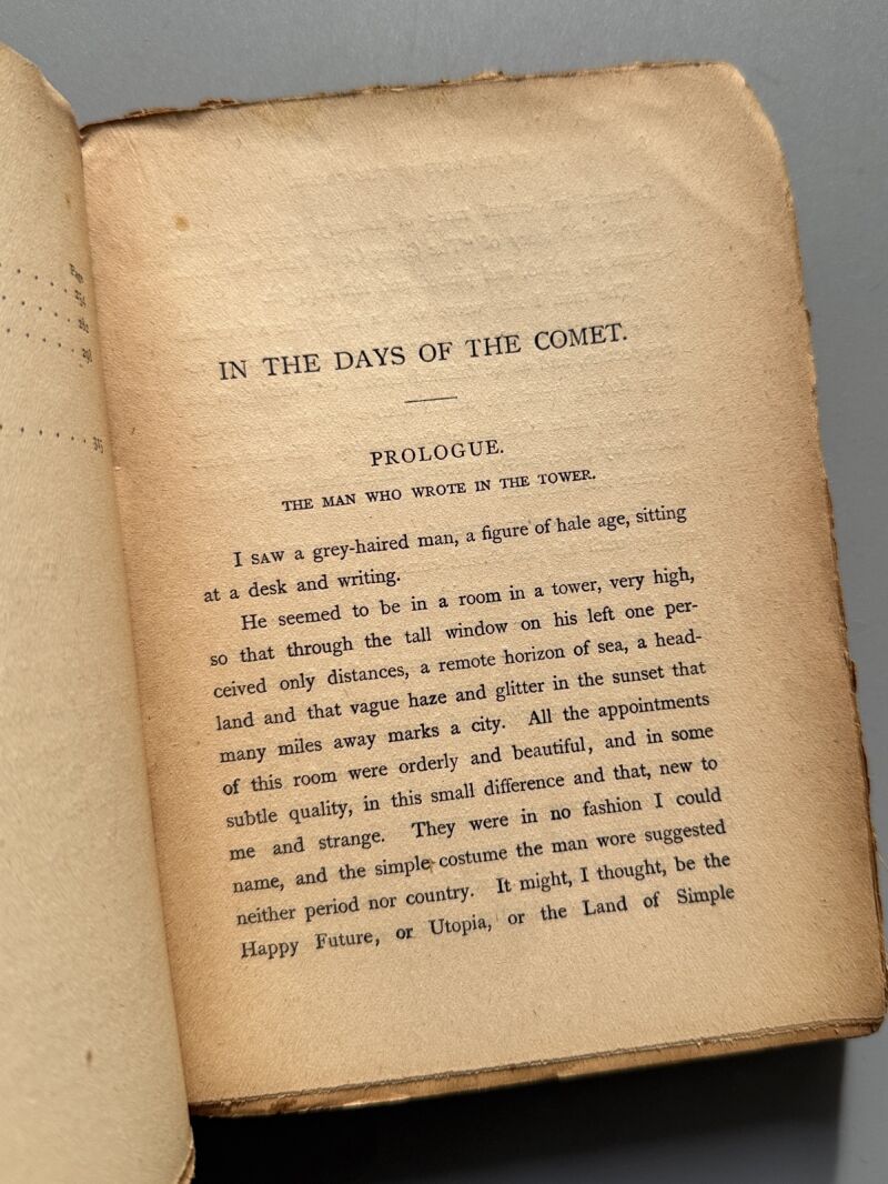 In the days of the comet, H. G. Wells - Bernhard Tauchnitz, 1906