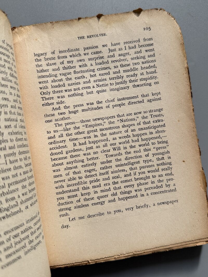In the days of the comet, H. G. Wells - Bernhard Tauchnitz, 1906