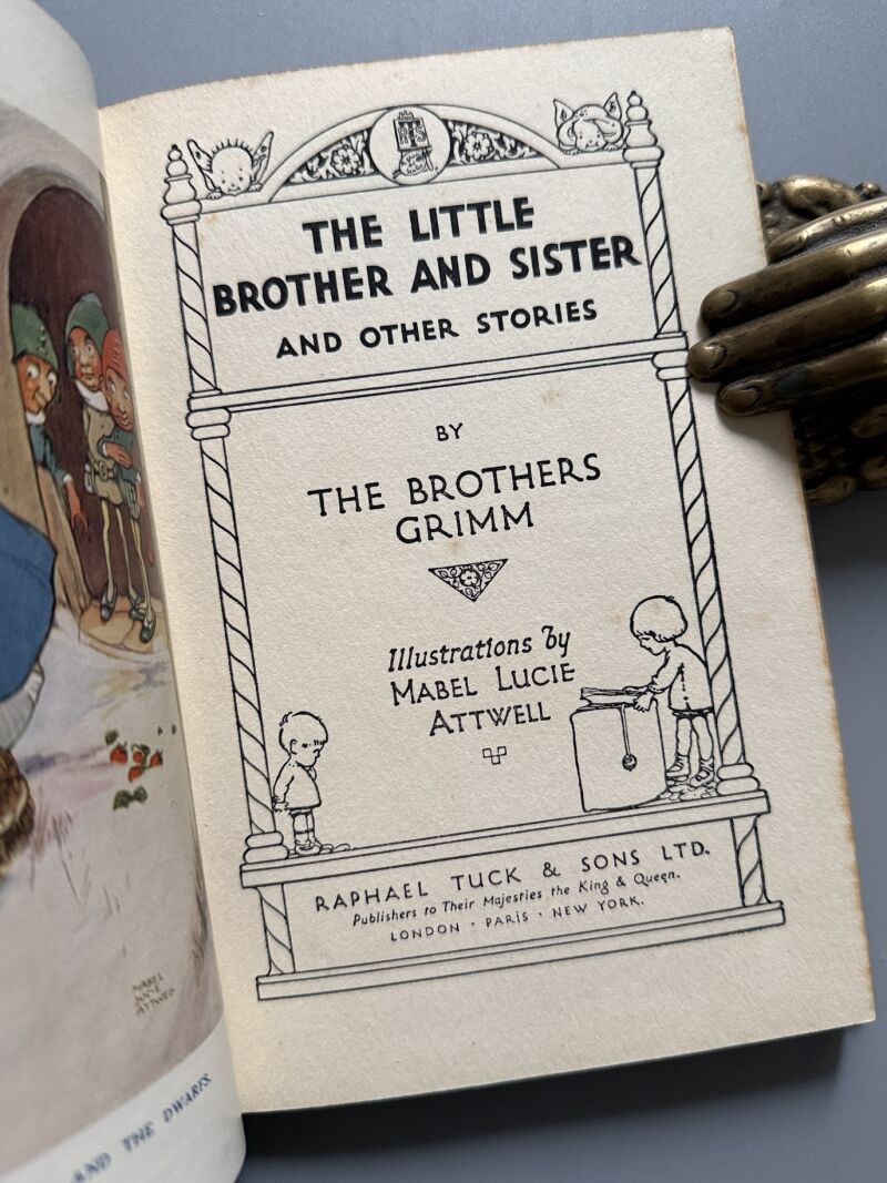 The little brother and sister and other stories, Grimm's fairy tales - Raphael Tuck & Sons, ca. 1900