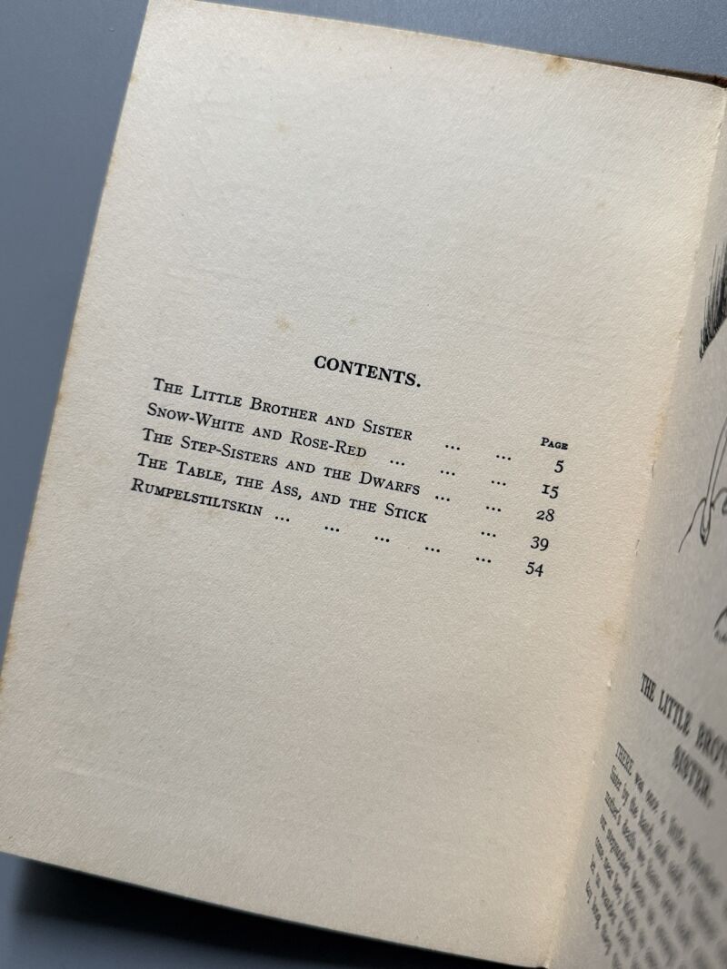 The little brother and sister and other stories, Grimm's fairy tales - Raphael Tuck & Sons, ca. 1900