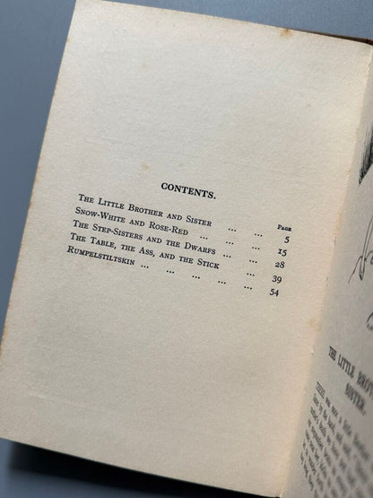 The little brother and sister and other stories, Grimm's fairy tales - Raphael Tuck & Sons, ca. 1900