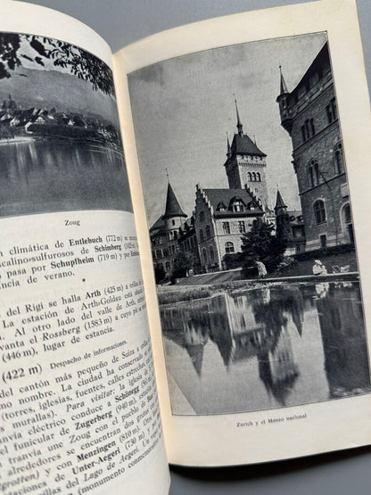 Suiza. Pequeña guía de las más hermosas regiones - Oficina Nacional suiza del turismo, 1926