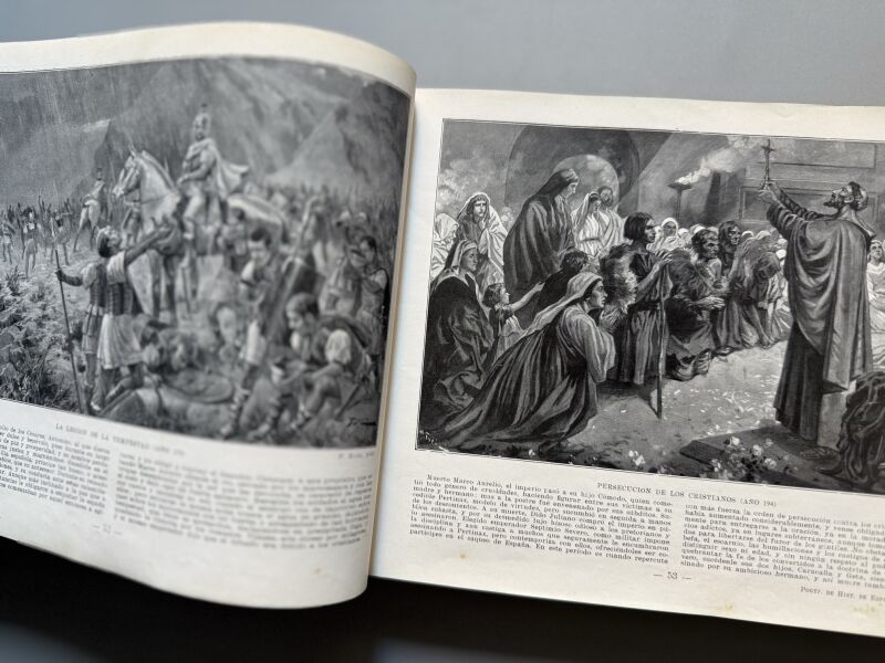 Portfolio de historia de España, Manuel Sandoval del Río - M. Segui Editor, ca. 1910