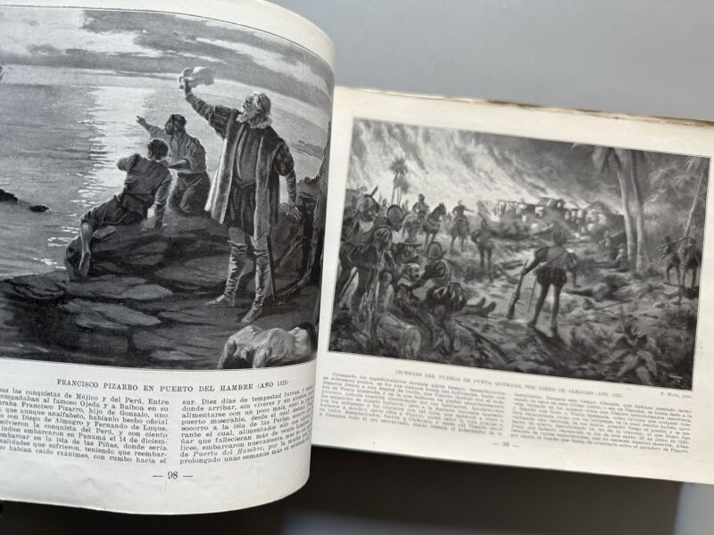 Portfolio de historia de España, Manuel Sandoval del Río - M. Segui Editor, ca. 1910