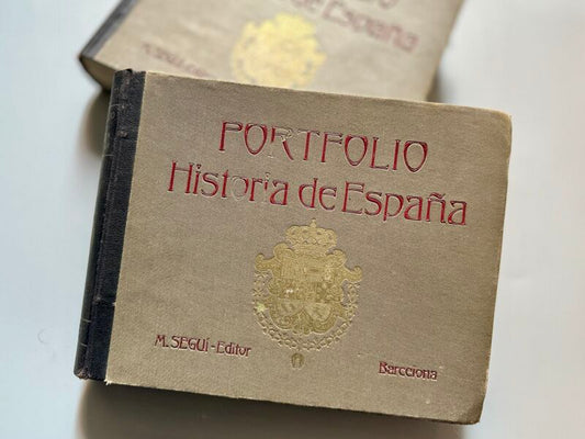 Portfolio de historia de España, Manuel Sandoval del Río - M. Segui Editor, ca. 1910