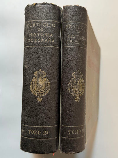 Portfolio de historia de España, Manuel Sandoval del Río - M. Segui Editor, ca. 1910