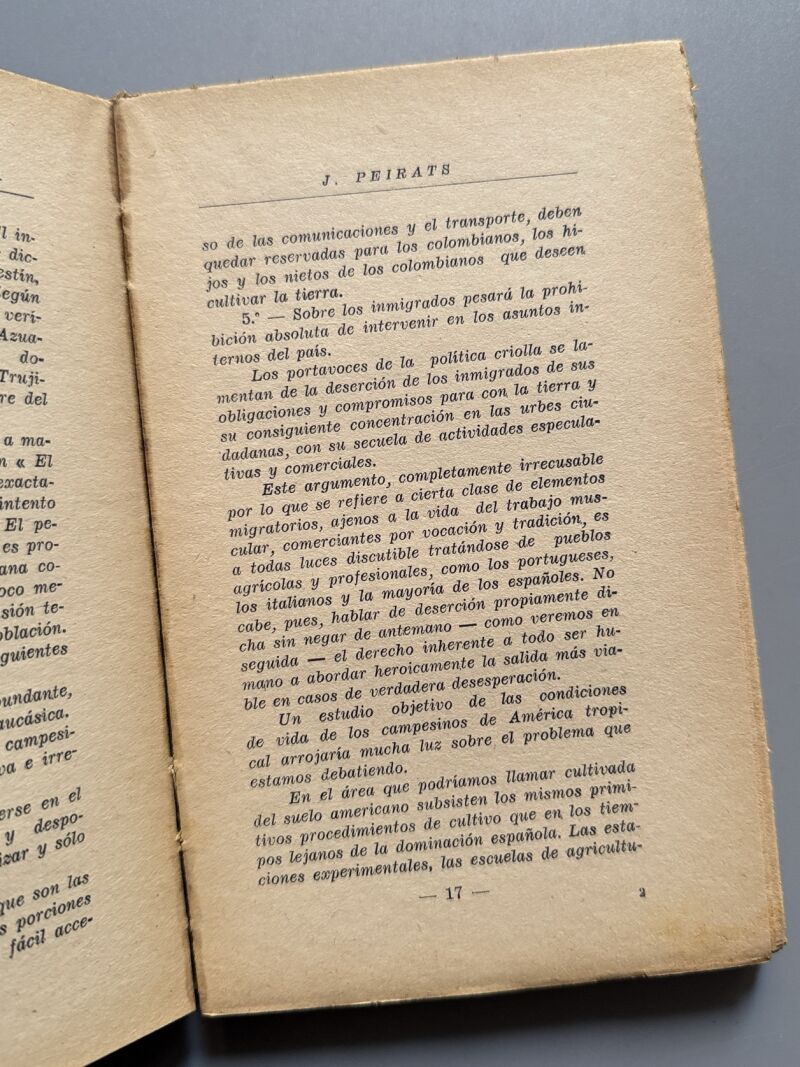 Estampas del exilio en América, J. Peirats - Ediciones C. N. T., ca. 1950