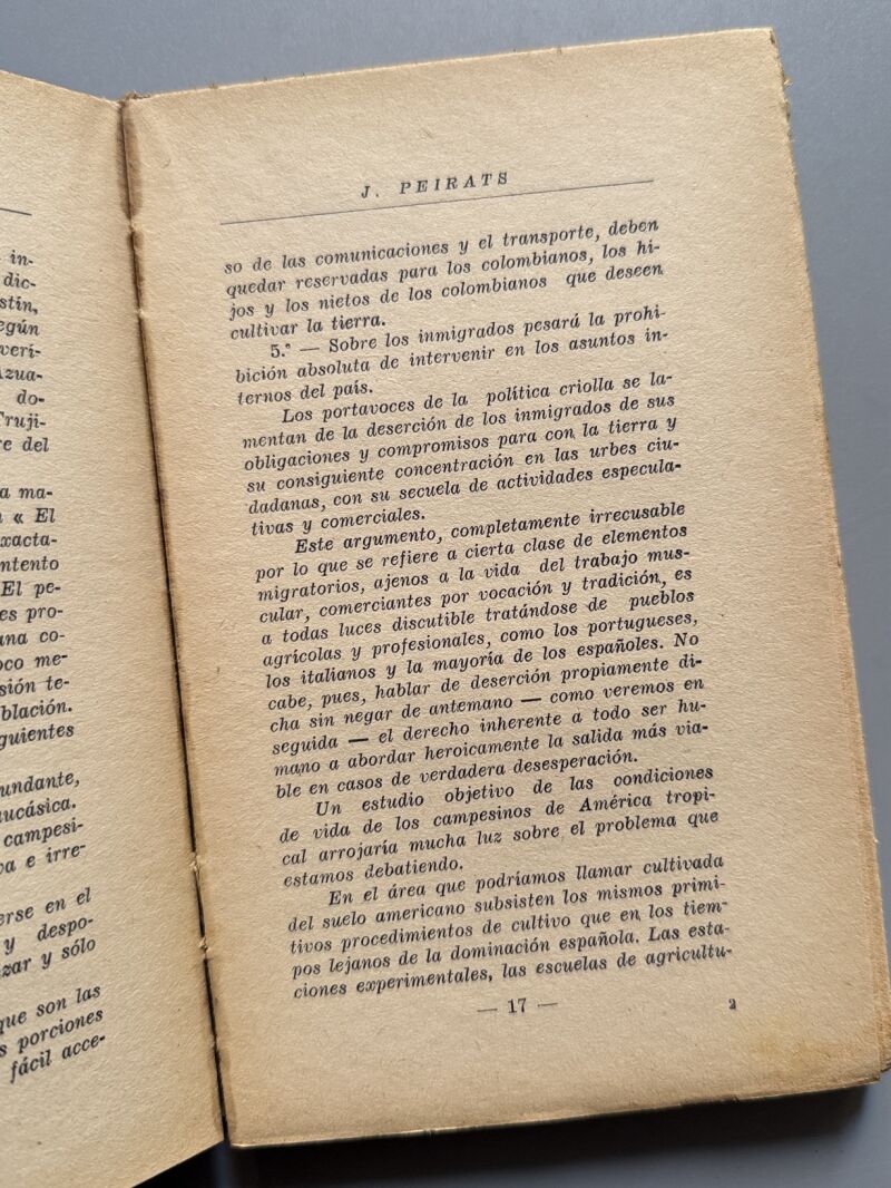 Estampas del exilio en América, J. Peirats - Ediciones C. N. T., ca. 1950