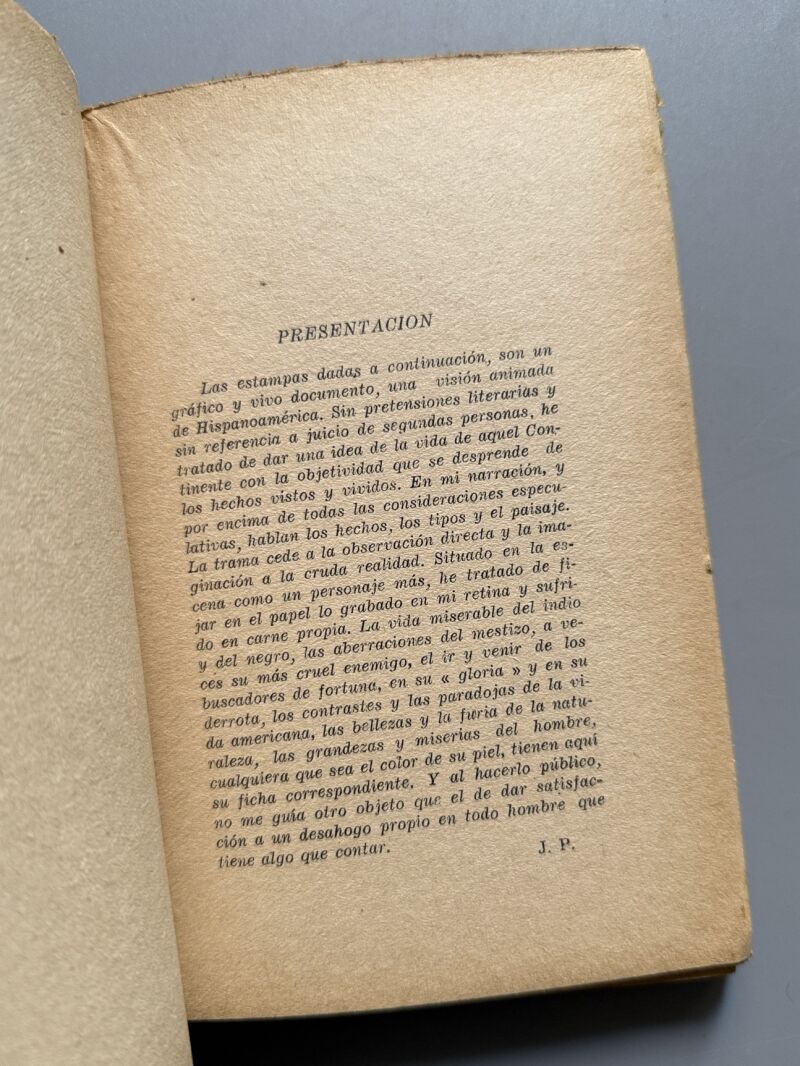 Estampas del exilio en América, J. Peirats - Ediciones C. N. T., ca. 1950