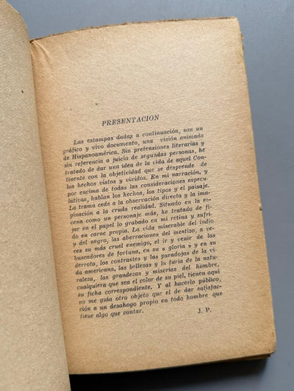 Estampas del exilio en América, J. Peirats - Ediciones C. N. T., ca. 1950