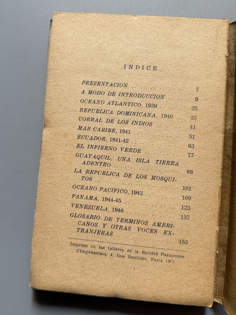 Estampas del exilio en América, J. Peirats - Ediciones C. N. T., ca. 1950