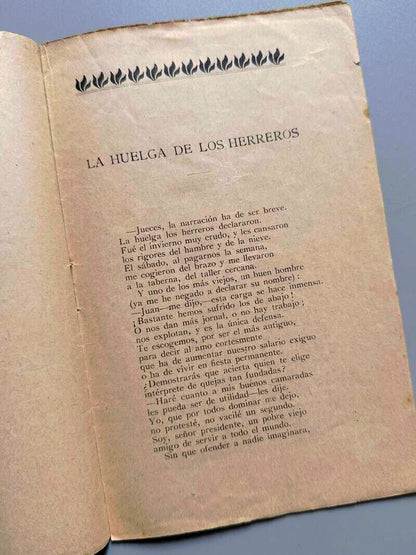 La huelga de los herreros, Ricardo J. Catarineu - Sociedad de Autores Españoles, 1914