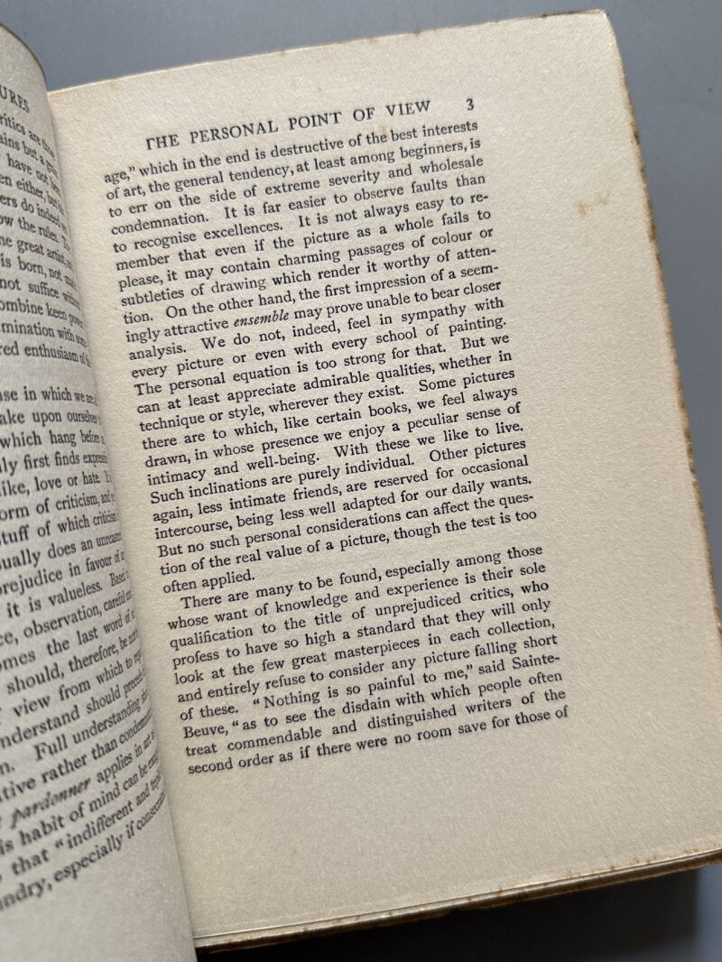 How to look at pictures, Robert Clermont Witt - G. Bell and Sons, 1912