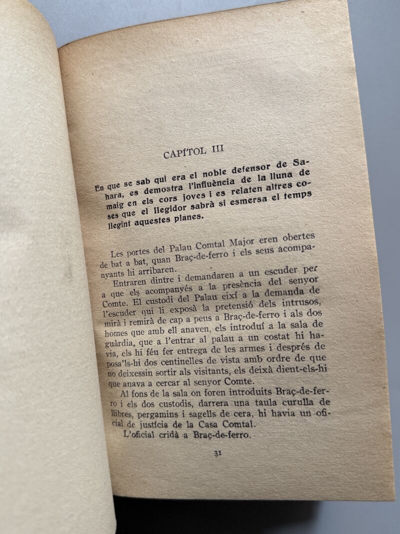 Vassall d'amor, Alfons Roure - Domènez Garrofé, 1924