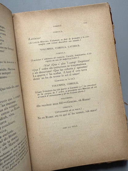 Tragedias, Víctor Balaguer - Tipo-Litografía de Luís Tasso, 1891
