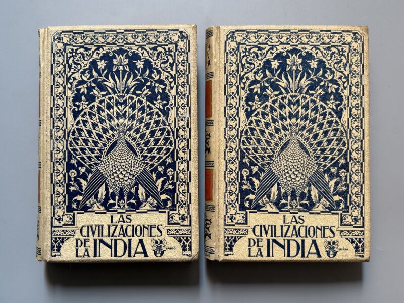 Las civilizaciones de la India, Gustavo le Bon - Montaner y Simón, 1901