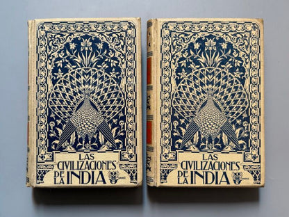 Las civilizaciones de la India, Gustavo le Bon - Montaner y Simón, 1901