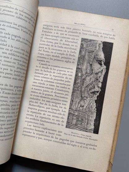 Las civilizaciones de la India, Gustavo le Bon - Montaner y Simón, 1901