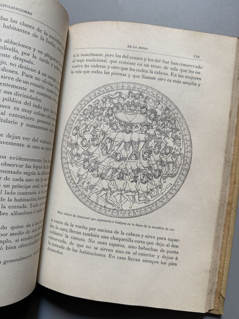 Las civilizaciones de la India, Gustavo le Bon - Montaner y Simón, 1901
