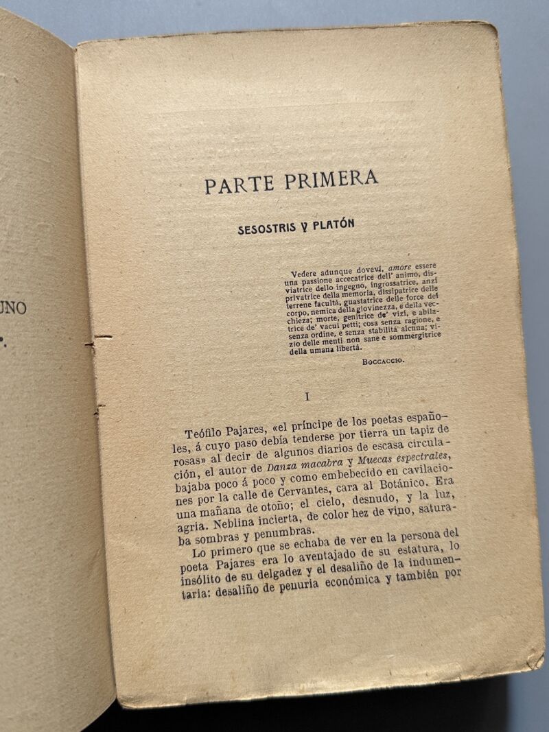 Troteras y danzaderas, Ramón Pérez de Ayala (1ª edición) - Renacimiento, 1913