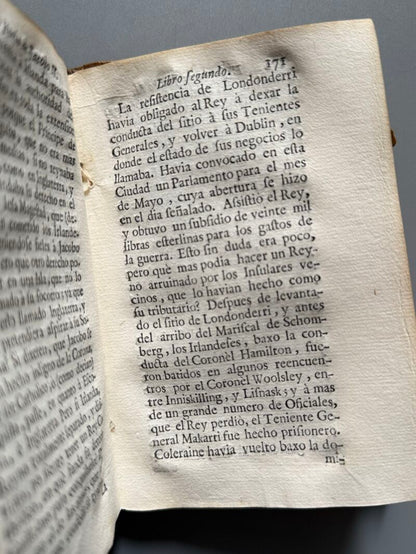 Historia de Jacobo II. Rey de la Gran Bretaña, Traducción de Joseph Xerico - Antonio Marin, 1746