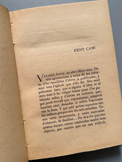 Fent camí, Lluís Vía - Publicació Joventut, 1905