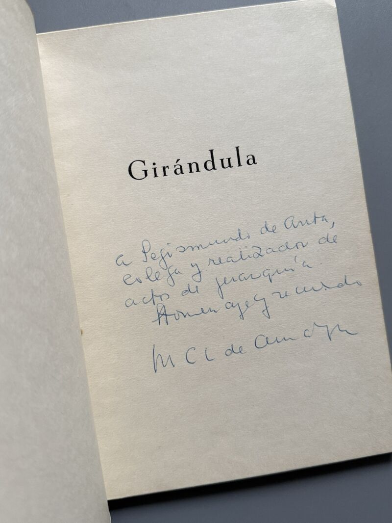 Girándula, María Carmen Leonard de Amaya - Editorial O. C. E. S. A., 1960