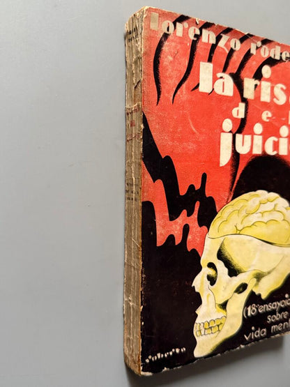 La risa del juicio. 18 ensayoides sobre la vida mental, Lorenzo Rodero - Sáez Hermanos, 1931