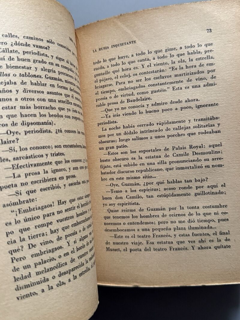 La Rusia inquietante, León Villanúa - Agencia General de Libreria y Artes Graficas, 1931
