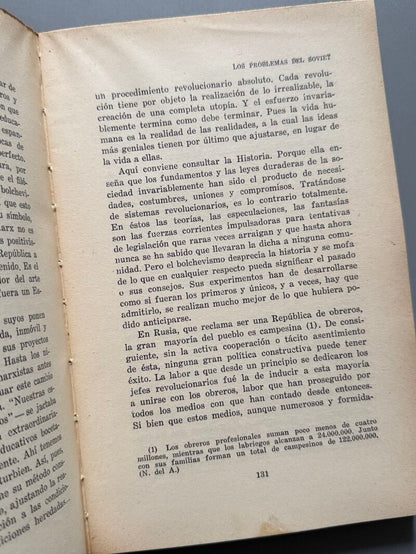 La Rusia de ayer y la de hoy, E. J. Dillon - Editorial Juventud, 1931
